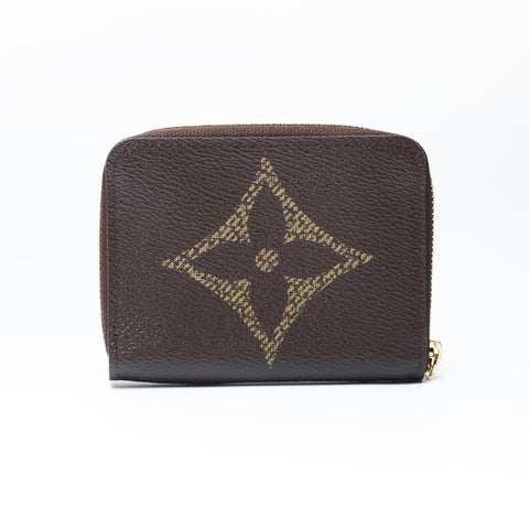 LOUIS VUITTON Zippy Coin Purse Monogram Giant Coin case Brown WS24232