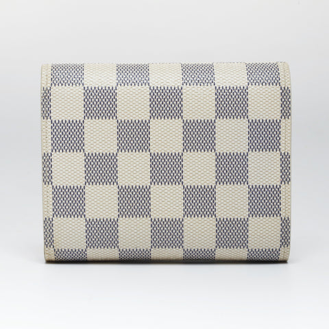 LOUIS VUITTON 2010 Portefeuille Joy Tri-fold wallet white WS24233