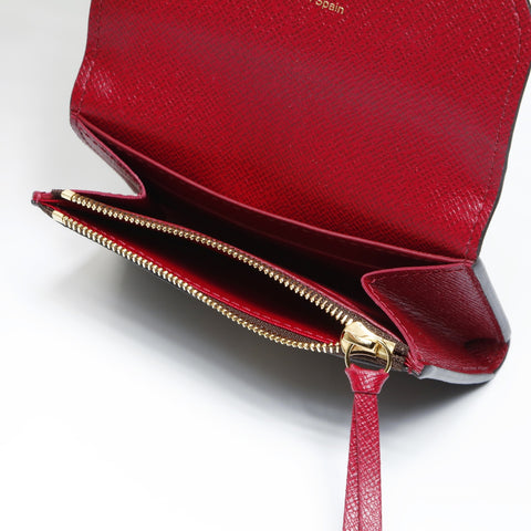 LOUIS VUITTON Monogram Portomone Rosali Bifold Wallet Brown WS24237