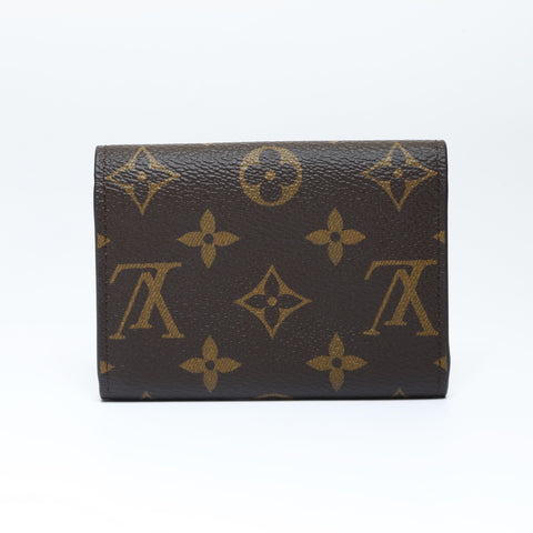LOUIS VUITTON Monogram Portomone Rosali Bifold Wallet Brown WS24237