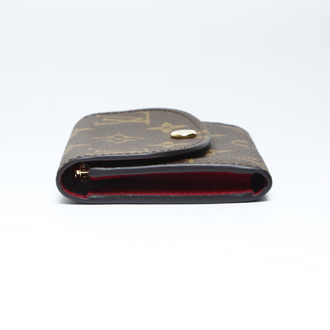 LOUIS VUITTON Monogram Portomone Rosali Bifold Wallet Brown WS24237