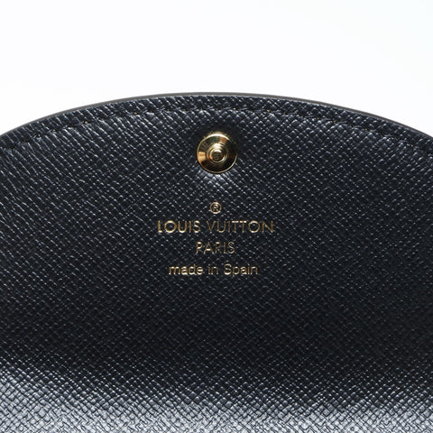 LOUIS VUITTON Monogram Reverse Porte Monnaie Rosary Bifold Wallet Brown WS24238