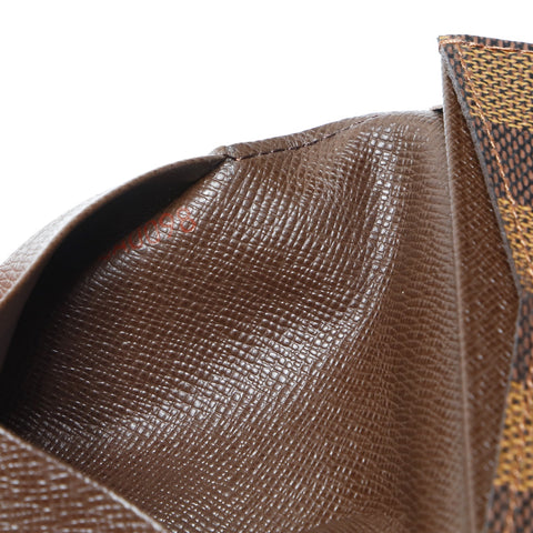 LOUIS VUITTON 2008 Damier Envelope Carte de Visite Card Case PVC Brown WS24239