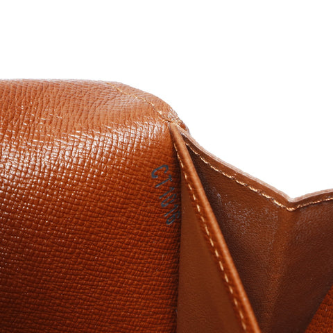 LOUIS VUITTON 2006 Monogram Portefeuille Sarah Purse PVC Brown WS24245