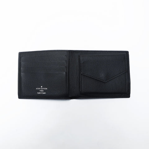 LOUIS VUITTON Portefeuille Marco NM Bifold Wallet PVC black WS24247