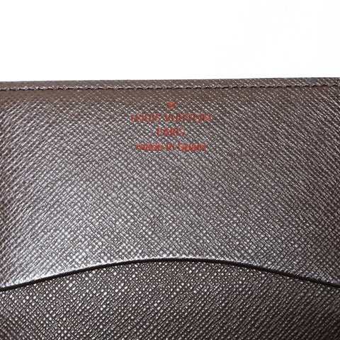 LOUIS VUITTON 2010 Damier Envelope Carte de Visite Card Case PVC Brown WS24248