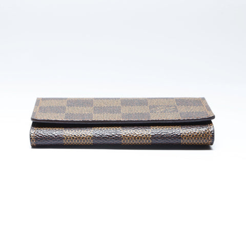 LOUIS VUITTON 2010 Damier Envelope Carte de Visite Card Case PVC Brown WS24248