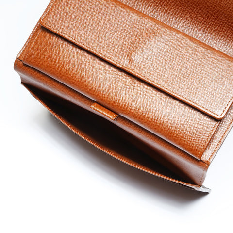 LOUIS VUITTON 2002 Monogram Porte Tresor International Purse Brown WS24251