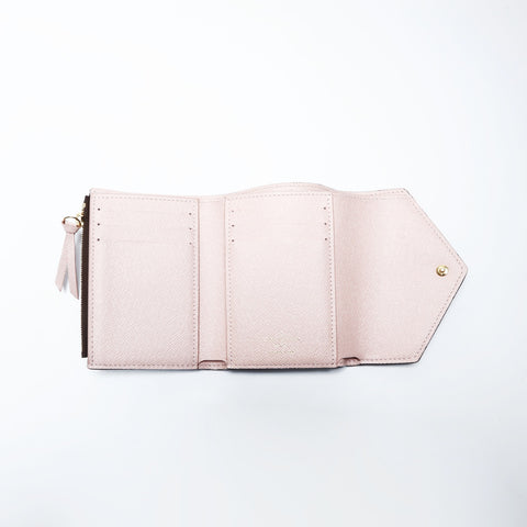 LOUIS VUITTON Portefeuille Victorine Tri-fold wallet PVC Brown WS24253