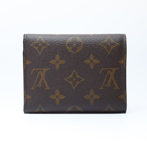 LOUIS VUITTON Portefeuille Victorine Tri-fold wallet PVC Brown WS24253