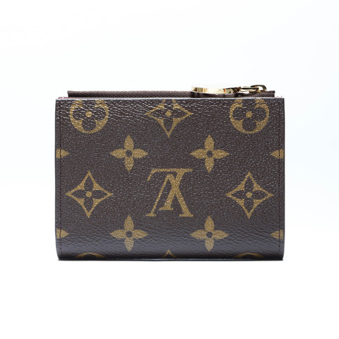 LOUIS VUITTON Portefeuille Lisa Bifold Wallet PVC Brown WS24256