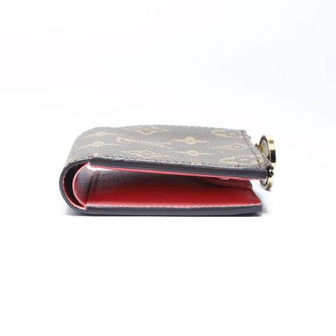 LOUIS VUITTON Portefeuille Lisa Bifold Wallet PVC Brown WS24256