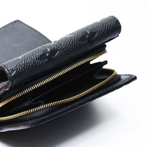 LOUIS VUITTON Portefeuille Metis Compact Tri-fold wallet PVC black WS24257