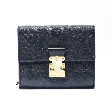 LOUIS VUITTON Portefeuille Metis Compact Tri-fold wallet PVC black WS24257