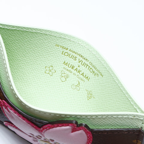 LOUIS VUITTON LV × TM Card Case Porto Carte Simple Card Case PVC Brown WS24258