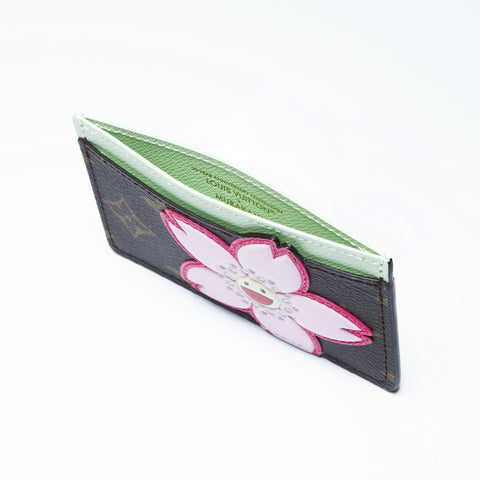 LOUIS VUITTON LV × TM Card Case Porto Carte Simple Card Case PVC Brown WS24258