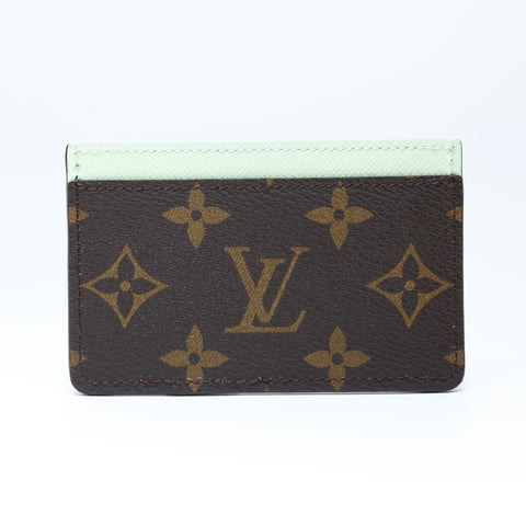 LOUIS VUITTON LV × TM Card Case Porto Carte Simple Card Case PVC Brown WS24258
