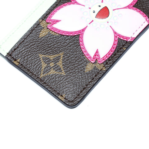 LOUIS VUITTON LV �~ TM Card Case Porto Carte Simple Card Case PVC Brown WS24258