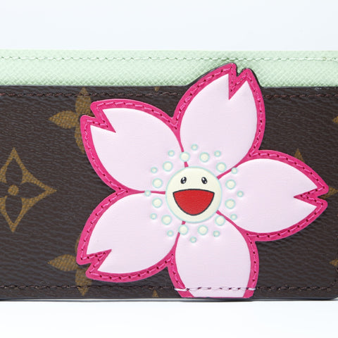 LOUIS VUITTON LV × TM Card Case Porto Carte Simple Card Case PVC Brown WS24258