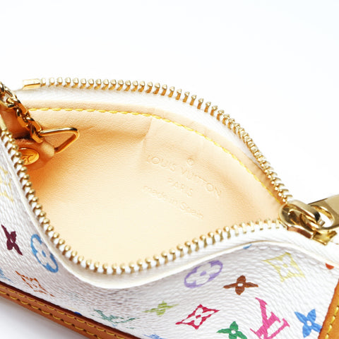 LOUIS VUITTON 2004 Mehrfarbiges Pochette Cle Münzetui mehrfarbig WS24260