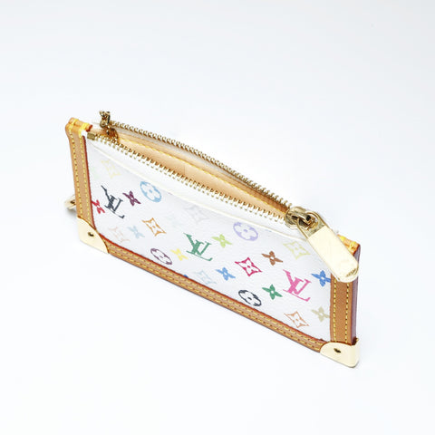 LOUIS VUITTON 2004 Multicolor Pochette Cle Coin case multicolor WS24260
