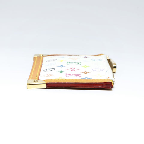 LOUIS VUITTON 2004 Multicolor Pochette Cle Coin case multicolor WS24260