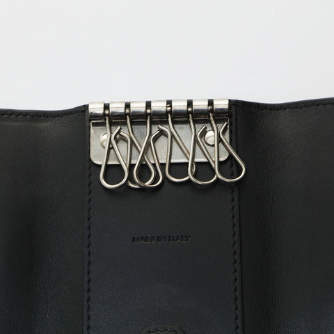 CELINE leather Key holder  leather black WS24263