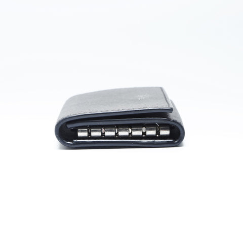 CELINE leather Key holder  leather black WS24263