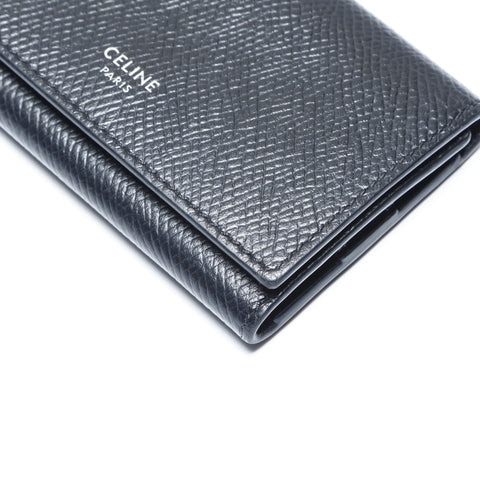 CELINE leather Key holder  leather black WS24263