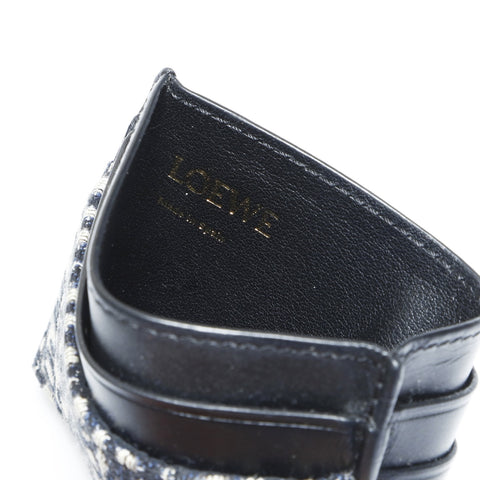 LOEWE Anagram jacquard Card Case black WS24265