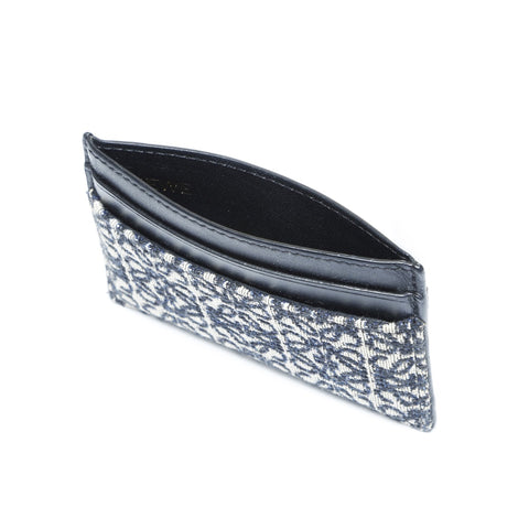 LOEWE Anagram jacquard Card Case black WS24265