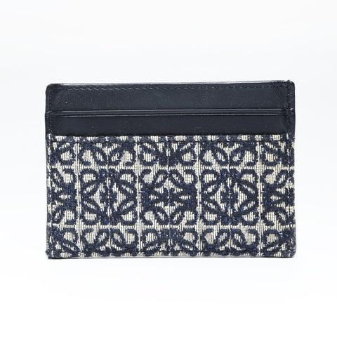 LOEWE Anagram jacquard Card Case black WS24265