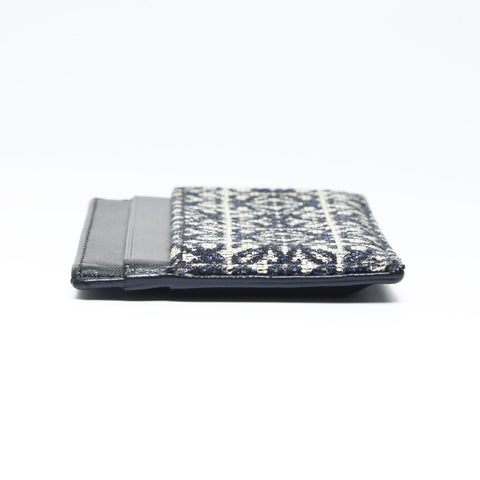 LOEWE Anagram jacquard Card Case black WS24265