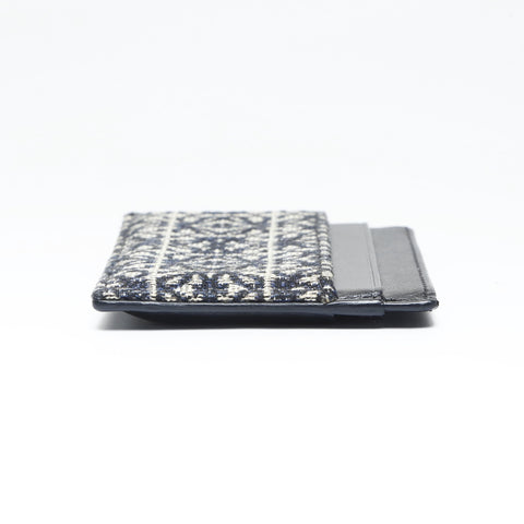 LOEWE Anagram jacquard Card Case black WS24265