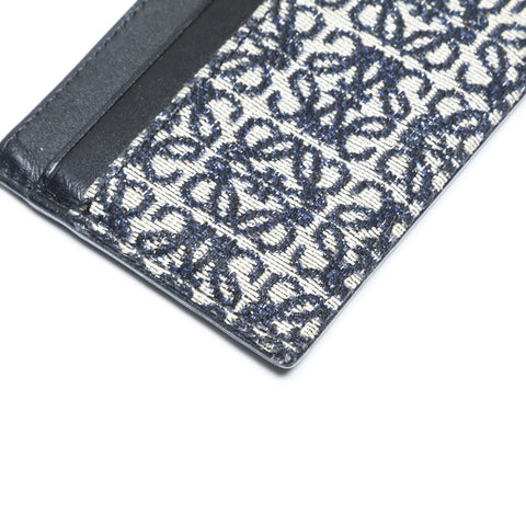 LOEWE Anagram jacquard Card Case black WS24265