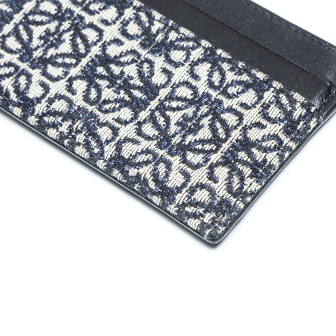 LOEWE Anagram jacquard Card Case black WS24265