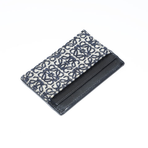 LOEWE Anagram jacquard Card Case black WS24265