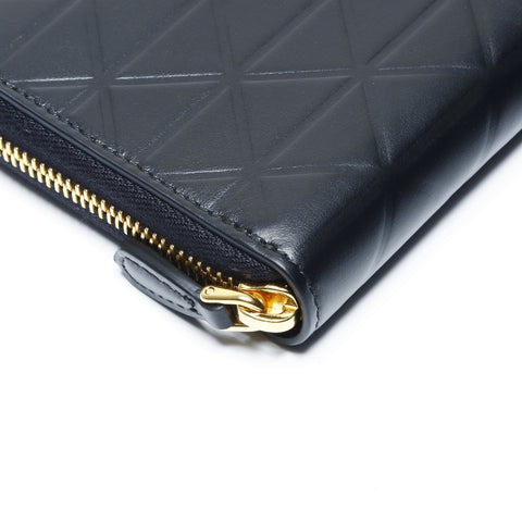 PRADA Leather Triangle Purse leather black WS24268