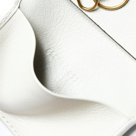 GUCCI Leather bamboo Key holder  leather Ivory WS24271