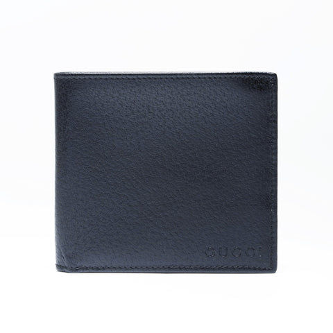 GUCCI leather Bifold Wallet leather black WS24272