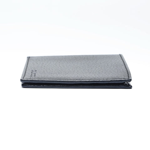 GUCCI leather Bifold Wallet leather black WS24272