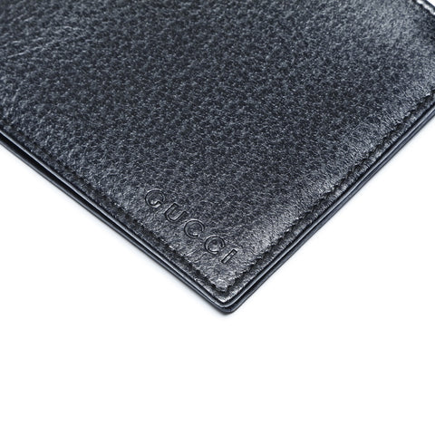 GUCCI leather Bifold Wallet leather black WS24272