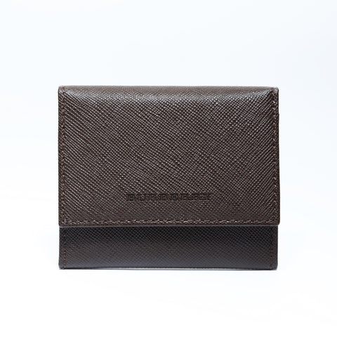 BURBERRY Pouch leather Coin case leather Brown WS24273