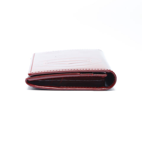 CARTIER Happy Birthday PVC Card Case PVC Red WS24275