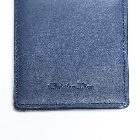 Christian Dior Trotter Card Case Navy WS24276