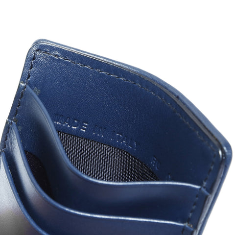 Christian Dior Trotter Card Case Navy WS24276