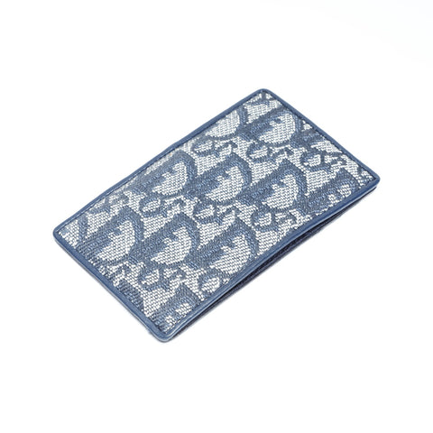 Christian Dior Trotter Card Case Navy WS24276