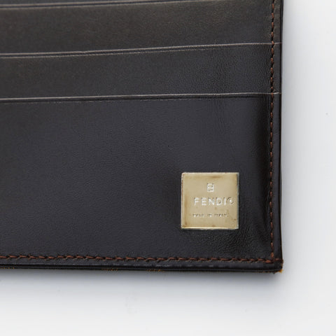 FENDI Zucca Mama Purse canvas Brown WS24277