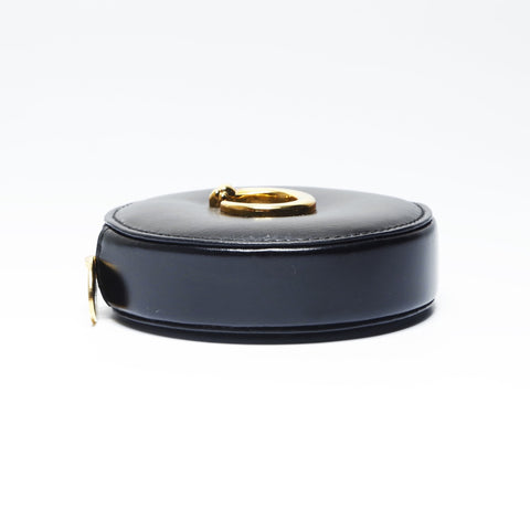 CARTIER Leather PANTHERE Coin case leather black WS24282