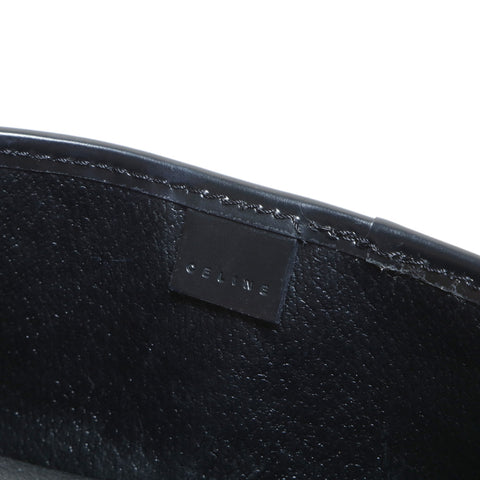 CELINE Macadam PVC Pouch PVC black WS24283